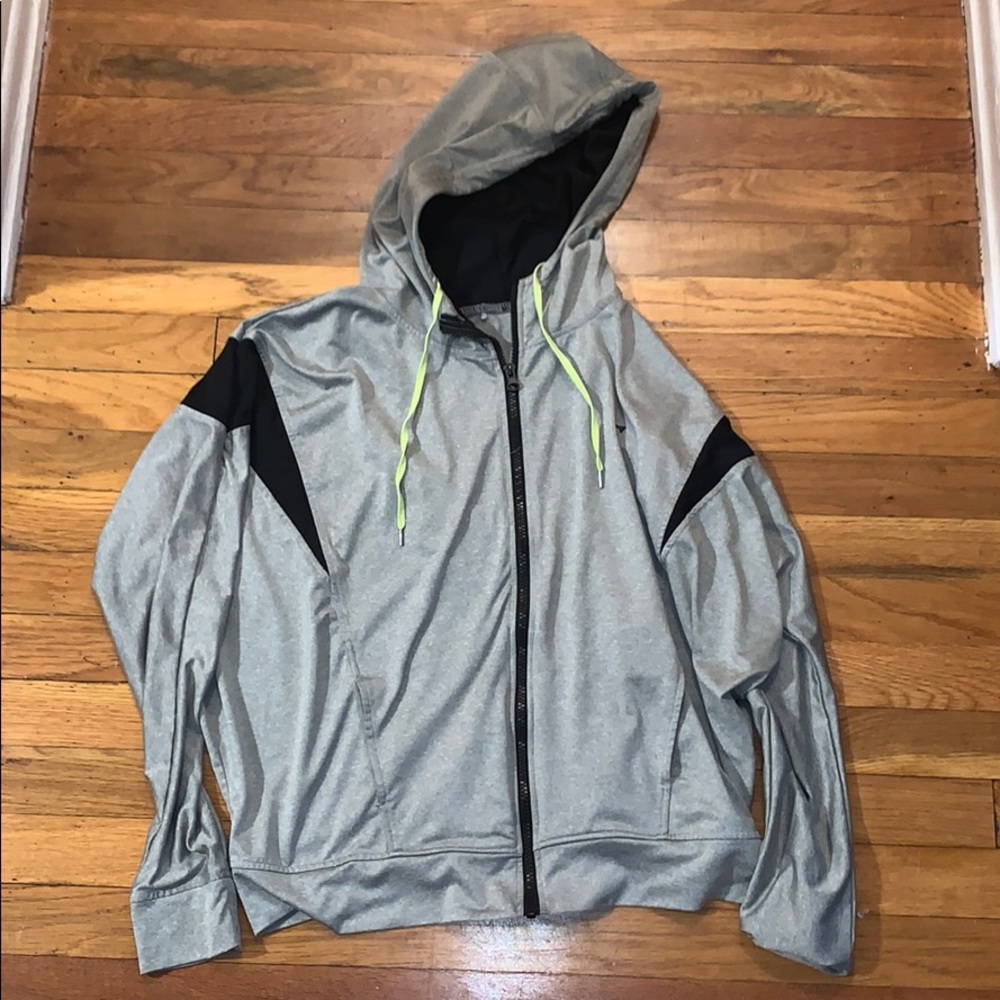 Y.A.S Athletic Hoodie Gray Size Medium